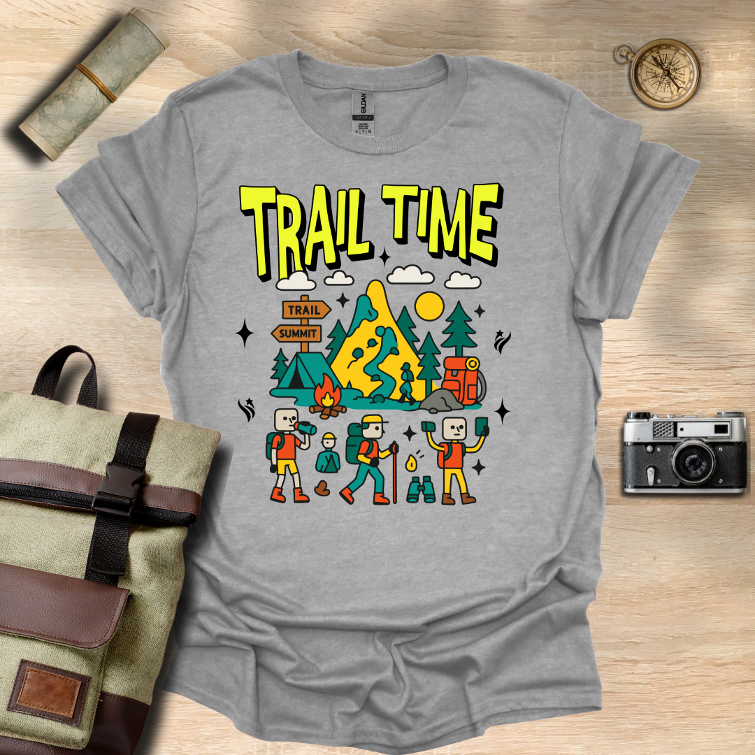 Trail Time t - shirt