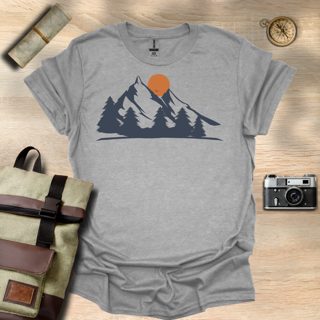 Sunset Silhouette t - shirt