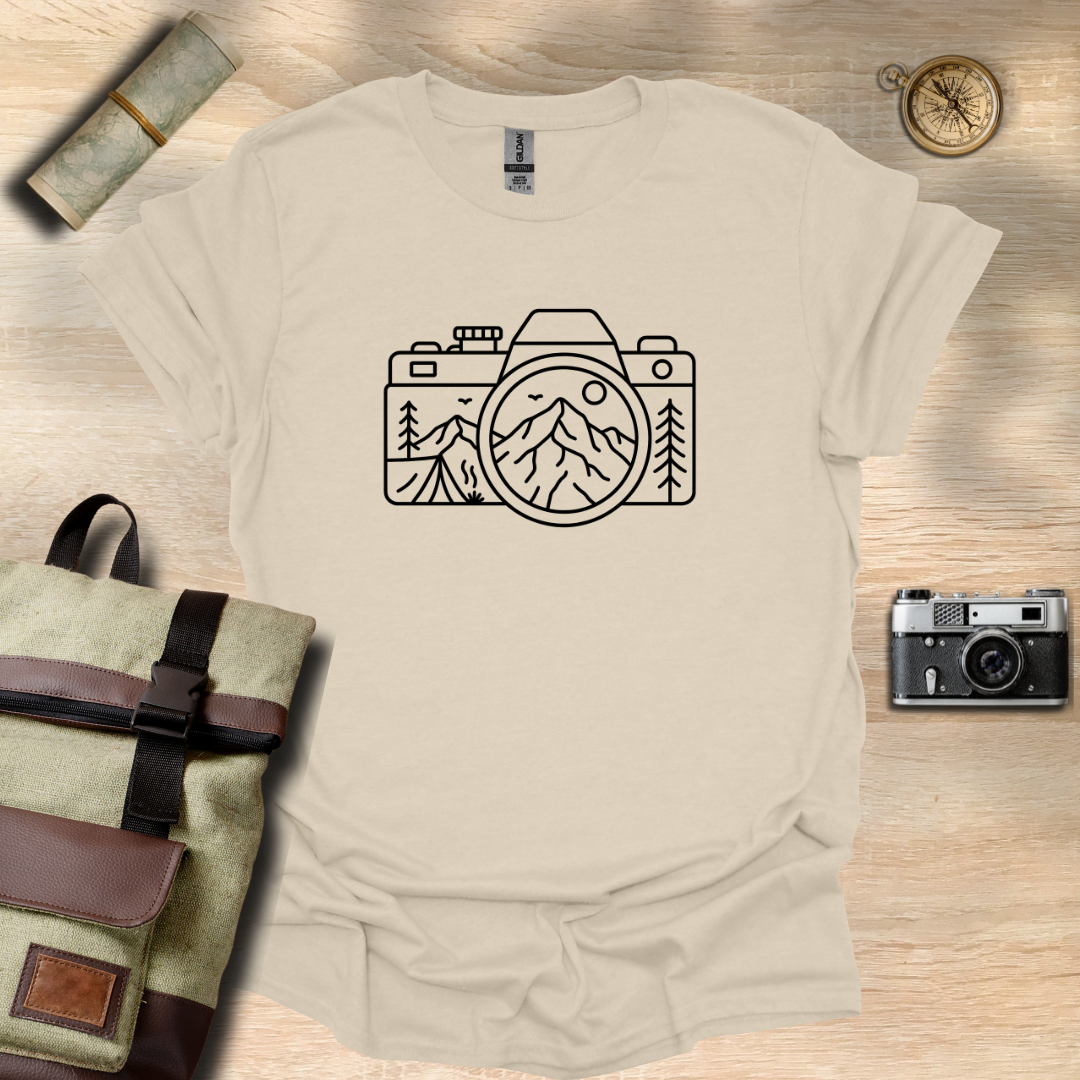 Captured Peaks t - shirt