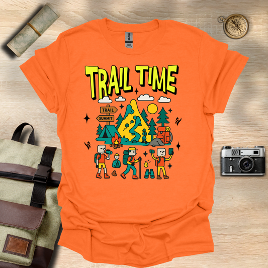 Trail Time t - shirt