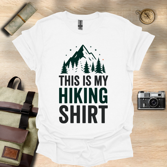 This is my hiking t - shirt