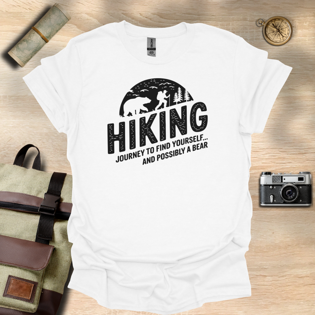 hiking journey to find yourself… and possibly a bear T- shirt