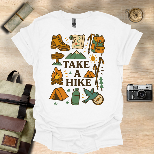 Hiking Essentials – Take a Hike Tee t - shirt