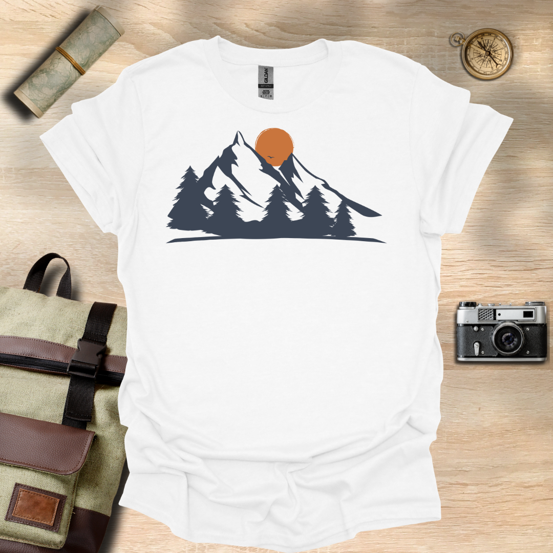 Sunset Silhouette t - shirt
