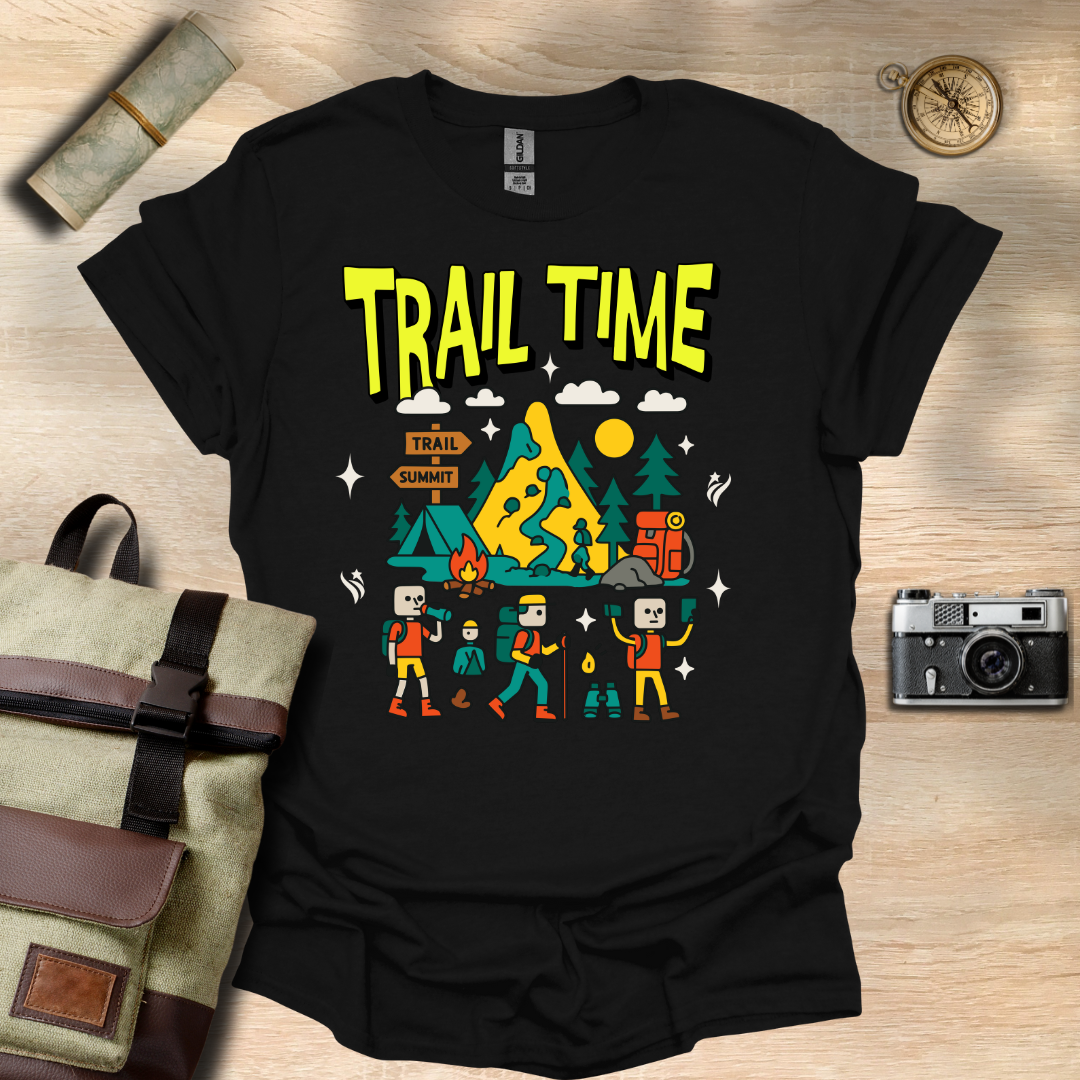 Trail Time t - shirt
