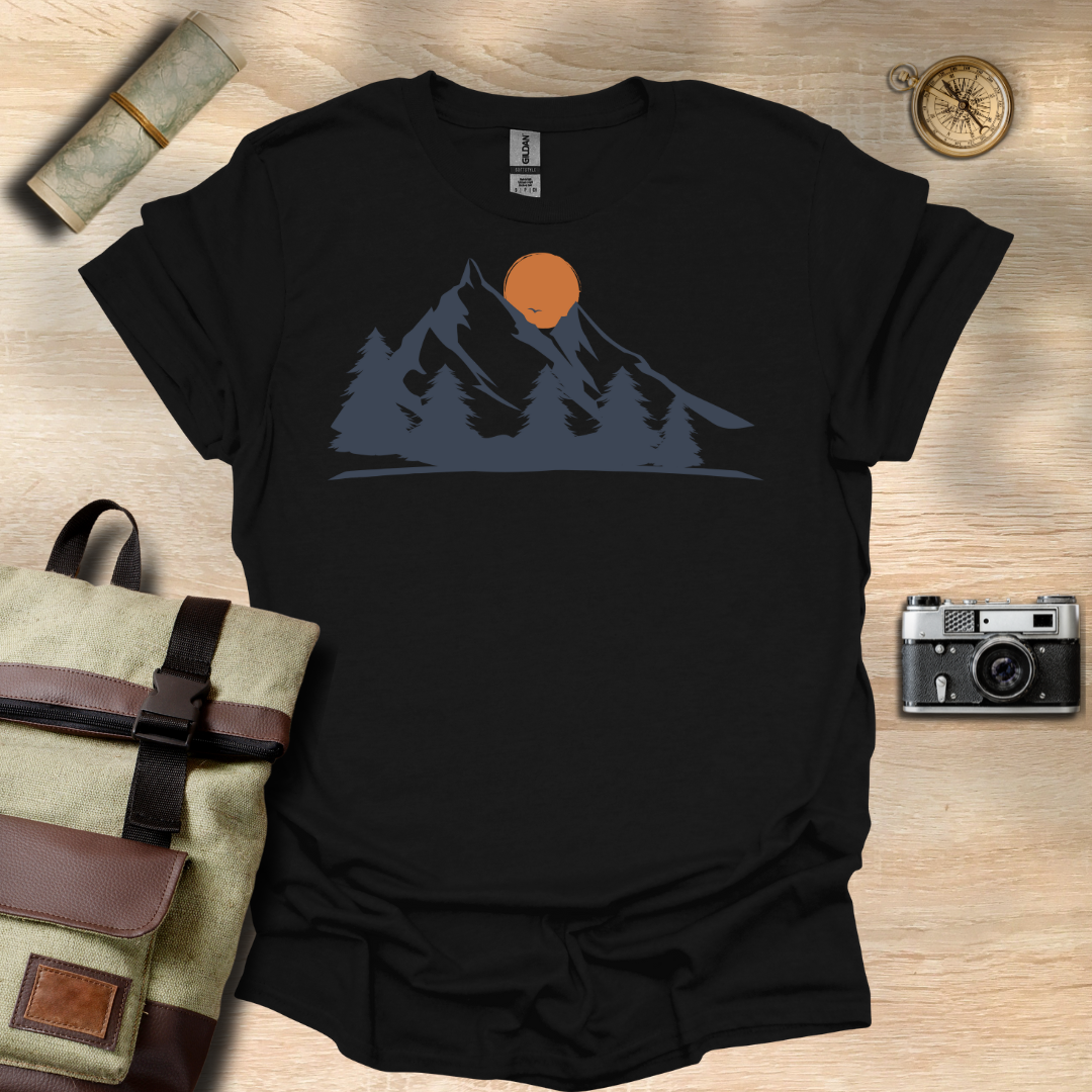 Sunset Silhouette t - shirt