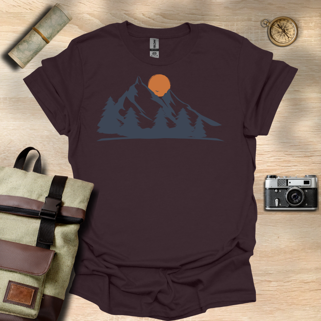 Sunset Silhouette t - shirt
