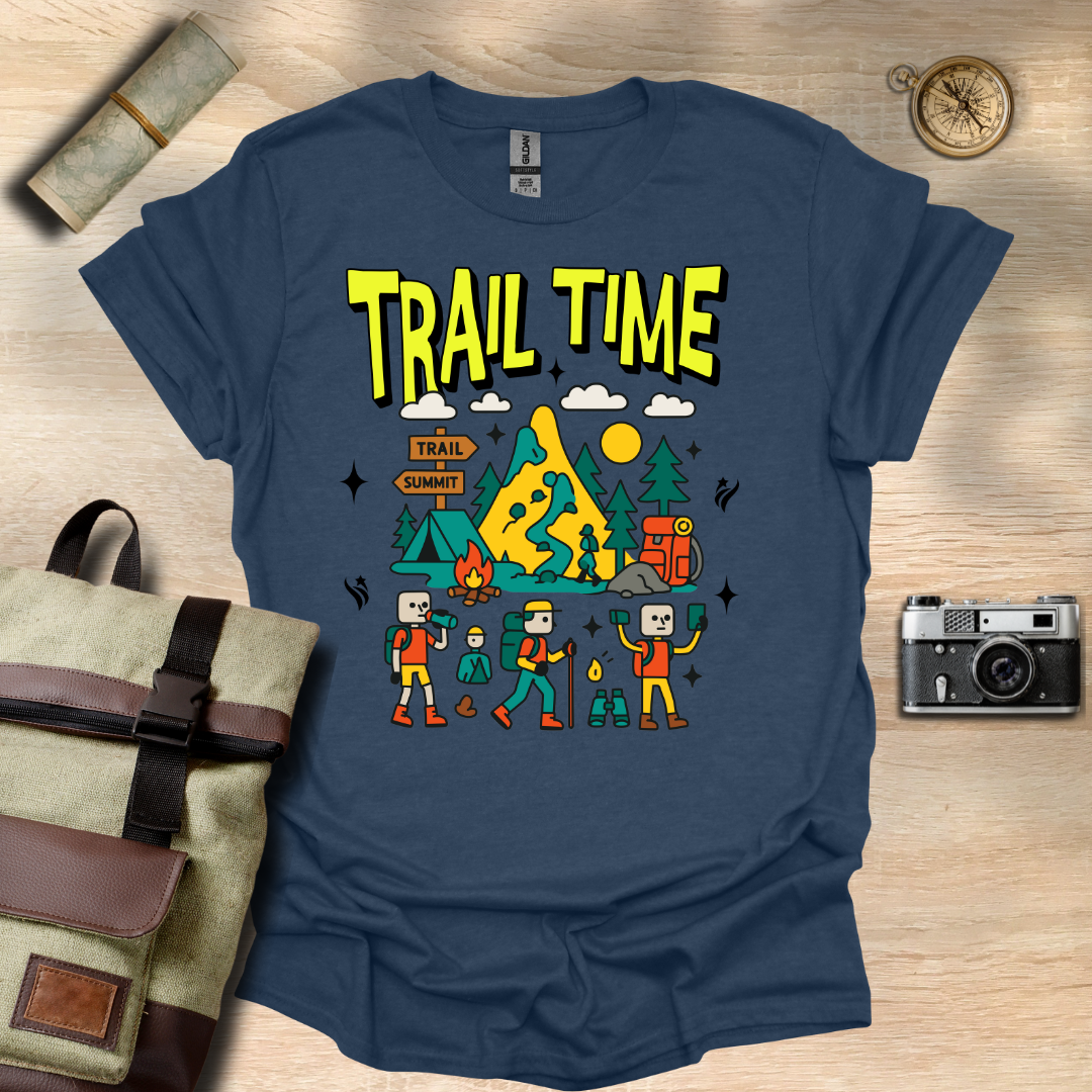 Trail Time t - shirt