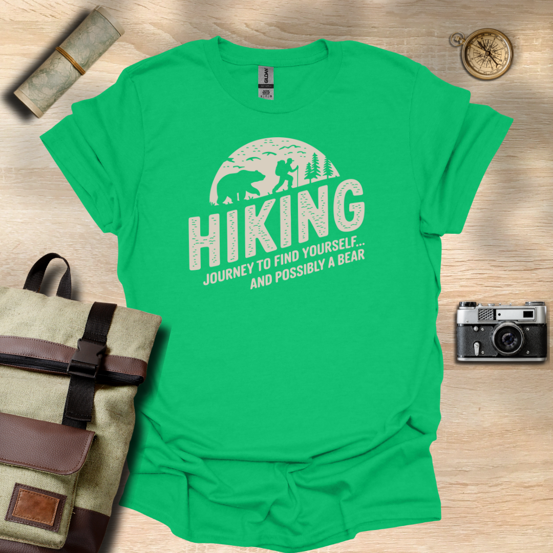 hiking journey to find yourself… and possibly a bear T- shirt