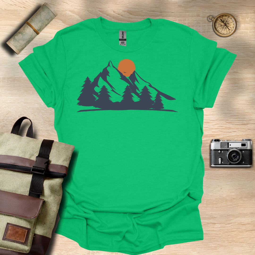 Sunset Silhouette t - shirt