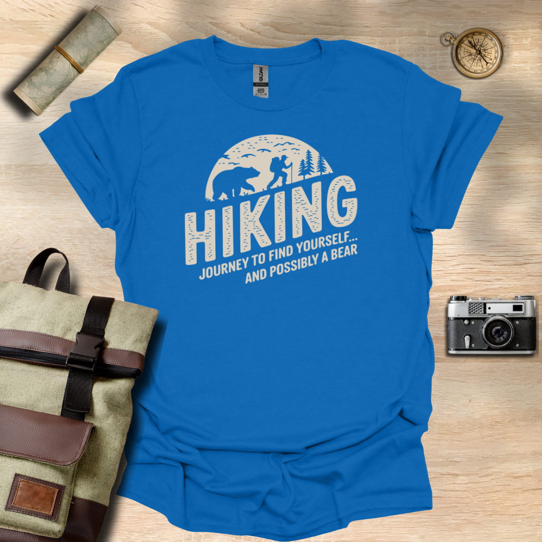 hiking journey to find yourself… and possibly a bear T- shirt