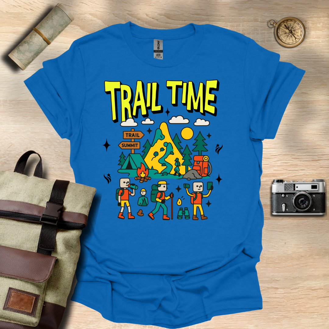 Trail Time t - shirt