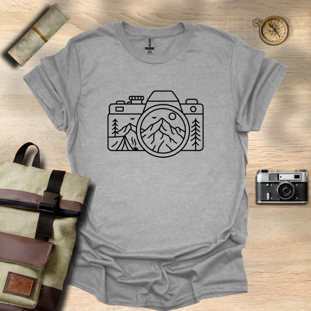 Captured Peaks t - shirt