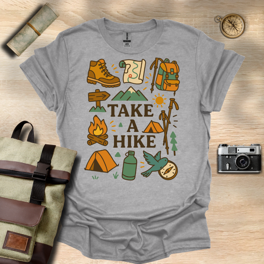 Hiking Essentials – Take a Hike Tee t - shirt