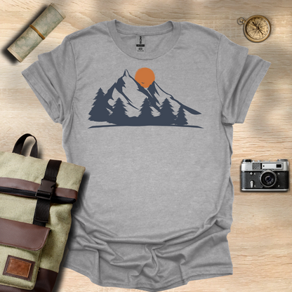 Sunset Silhouette t - shirt