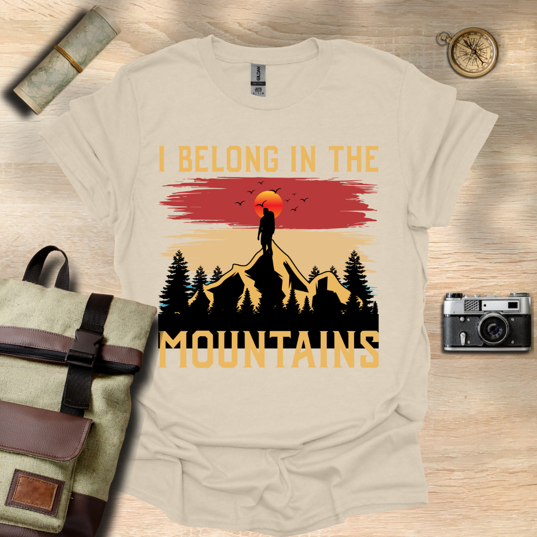 I belong in the moutains T- shirt