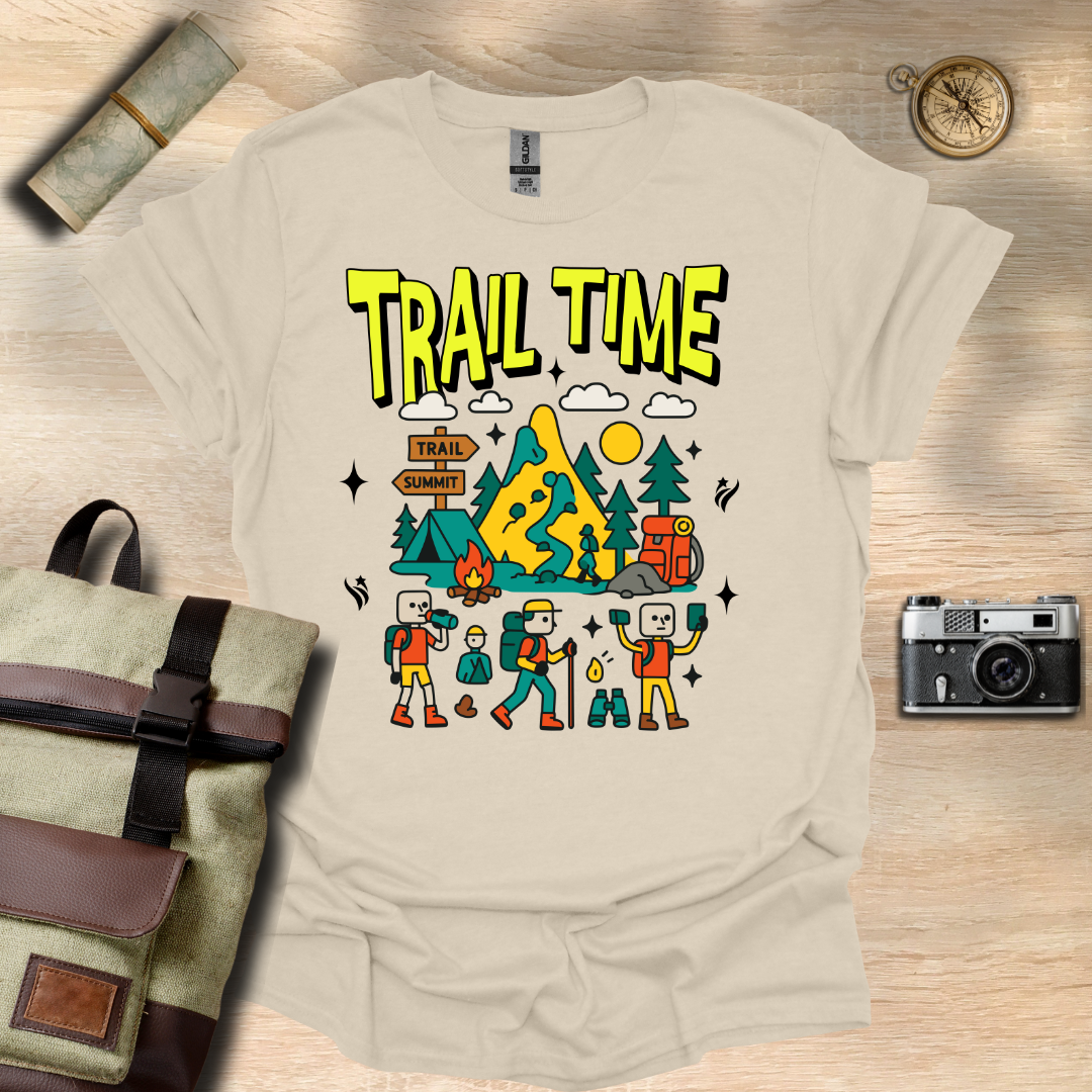 Trail Time t - shirt