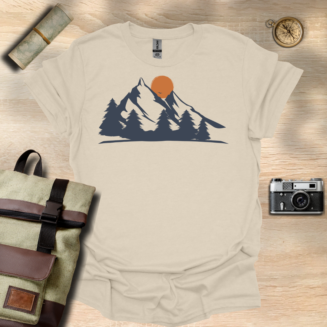 Sunset Silhouette t - shirt