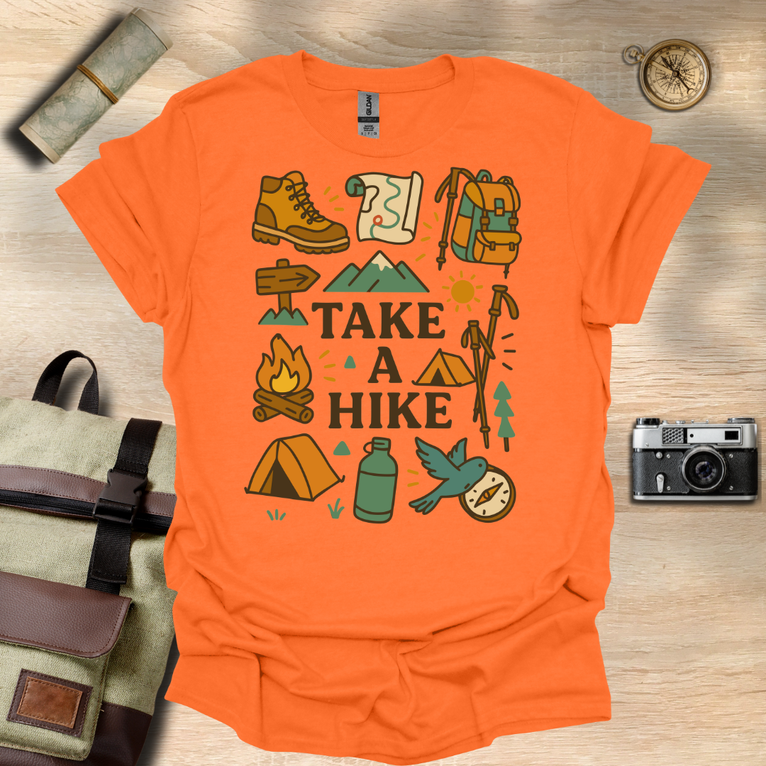 Hiking Essentials – Take a Hike Tee t - shirt