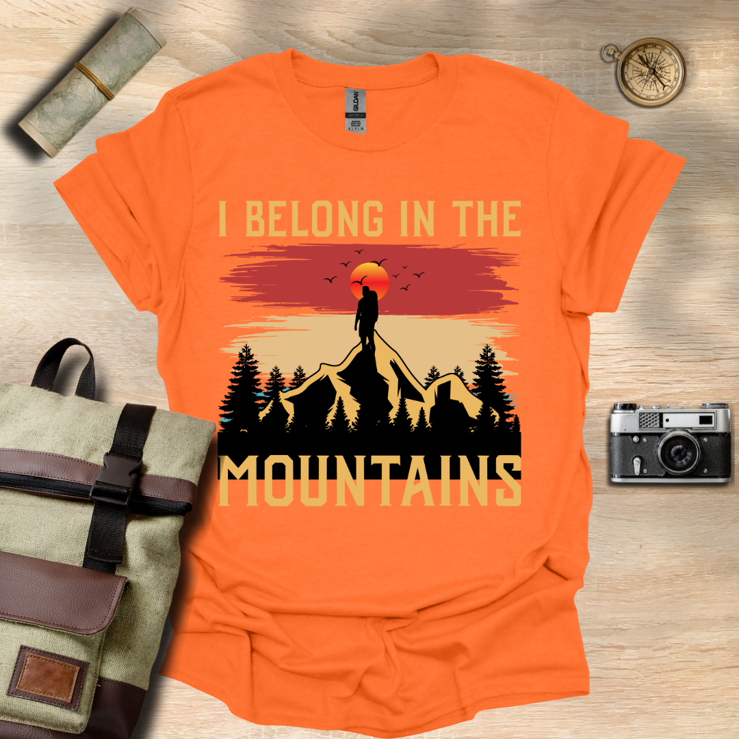 I belong in the moutains T- shirt