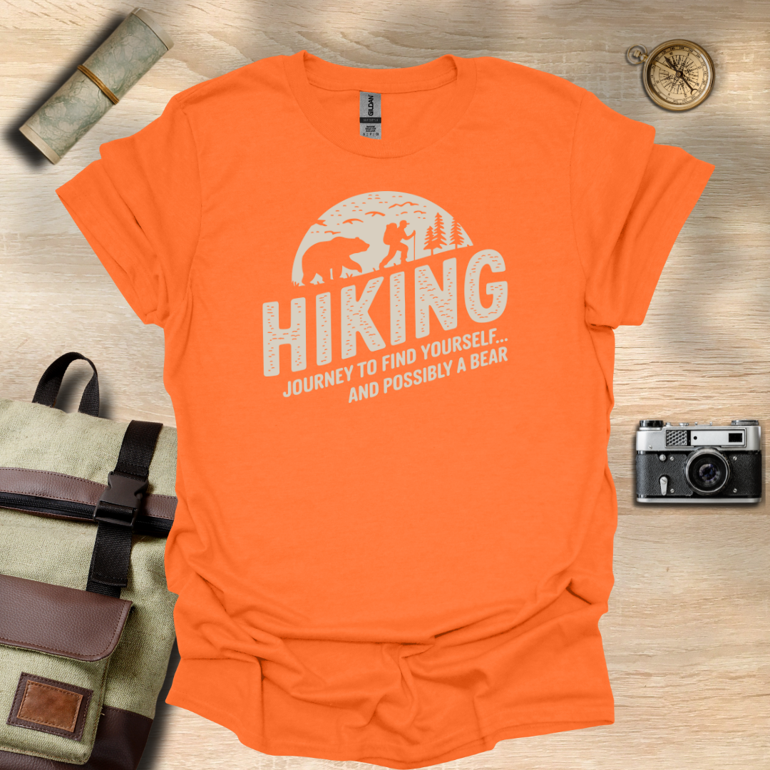 hiking journey to find yourself… and possibly a bear T- shirt