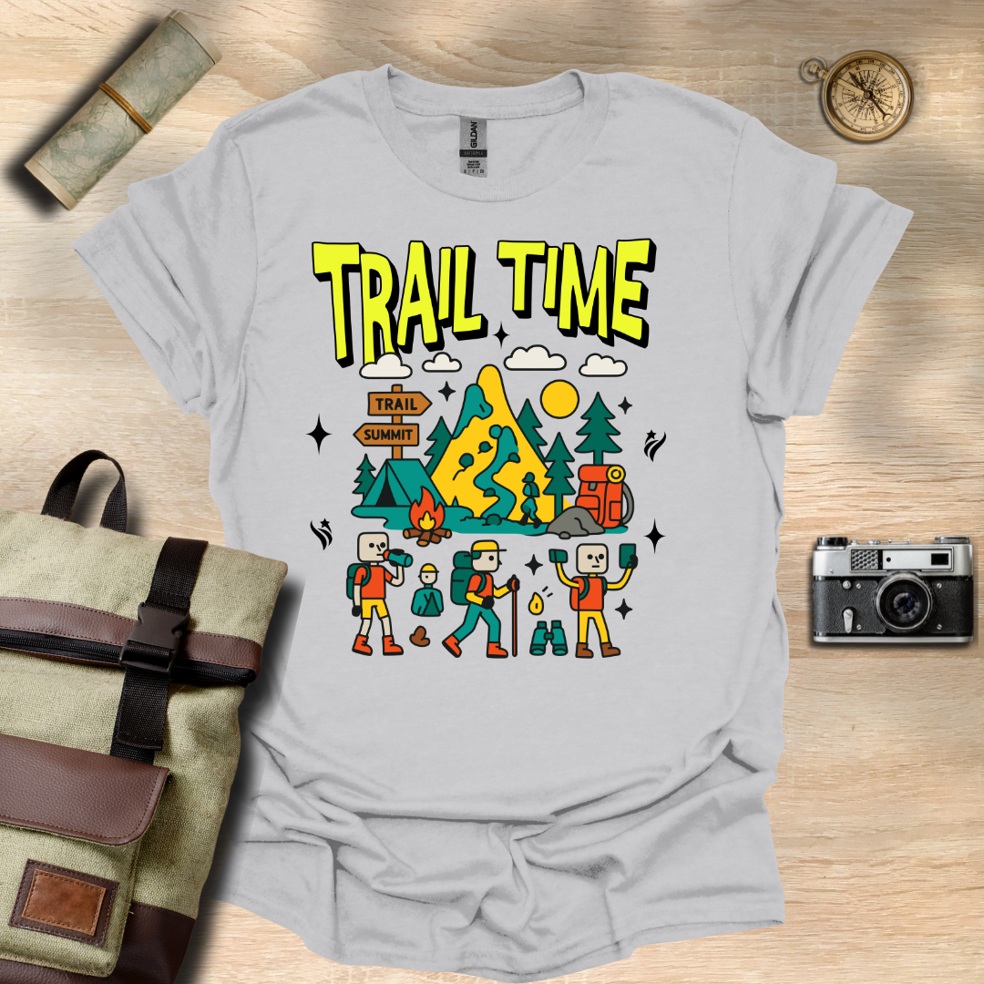 Trail Time t - shirt