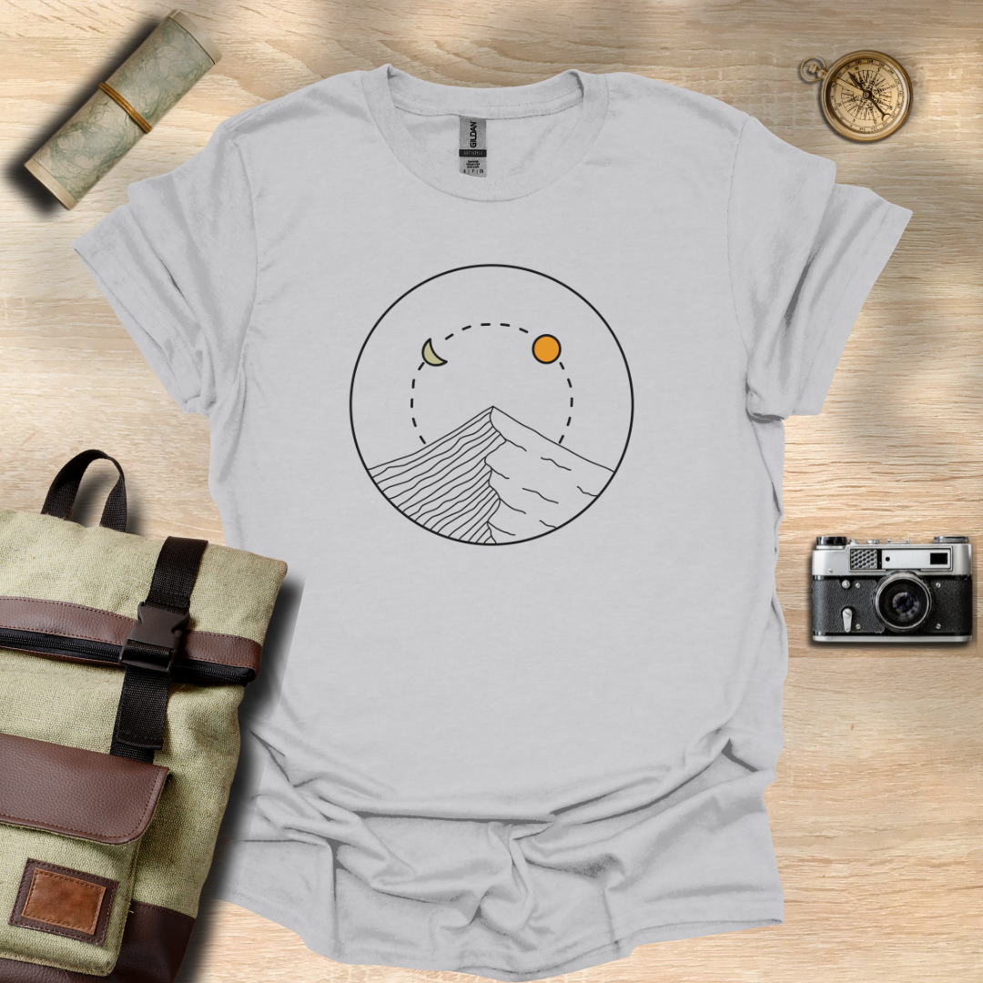 Mountain – Sun & Moon Orbit T- shirt