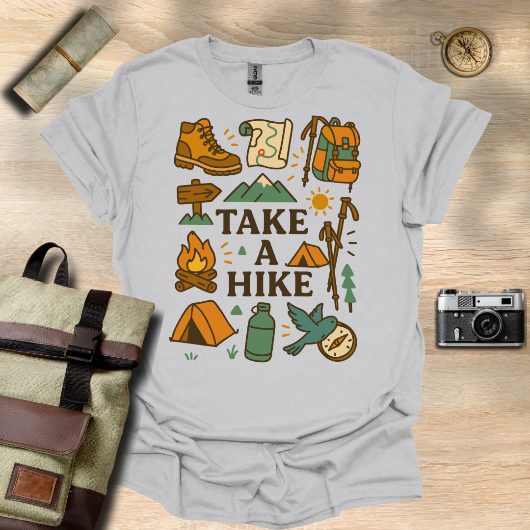 Hiking Essentials – Take a Hike Tee t - shirt