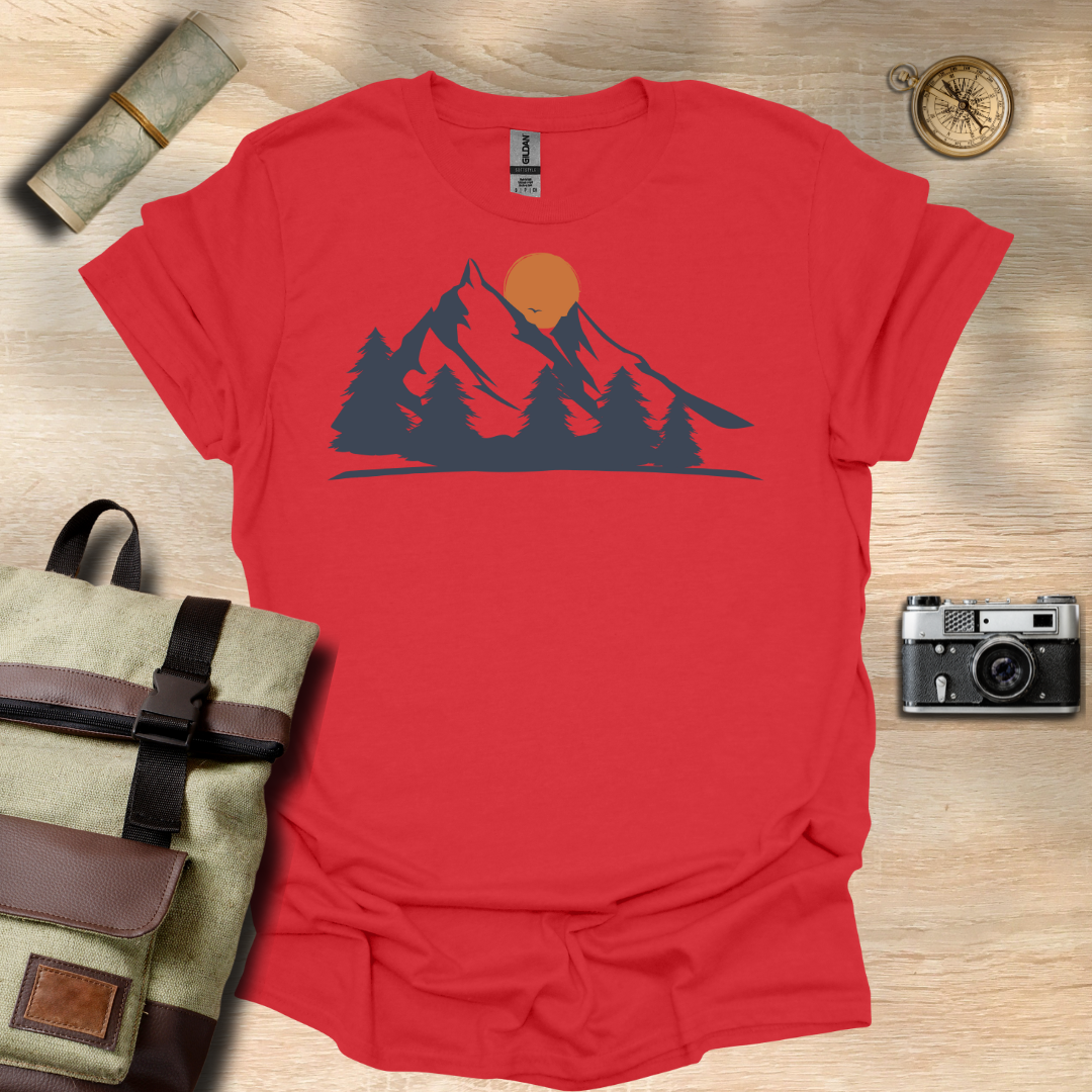 Sunset Silhouette t - shirt