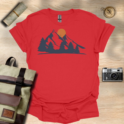 Sunset Silhouette t - shirt