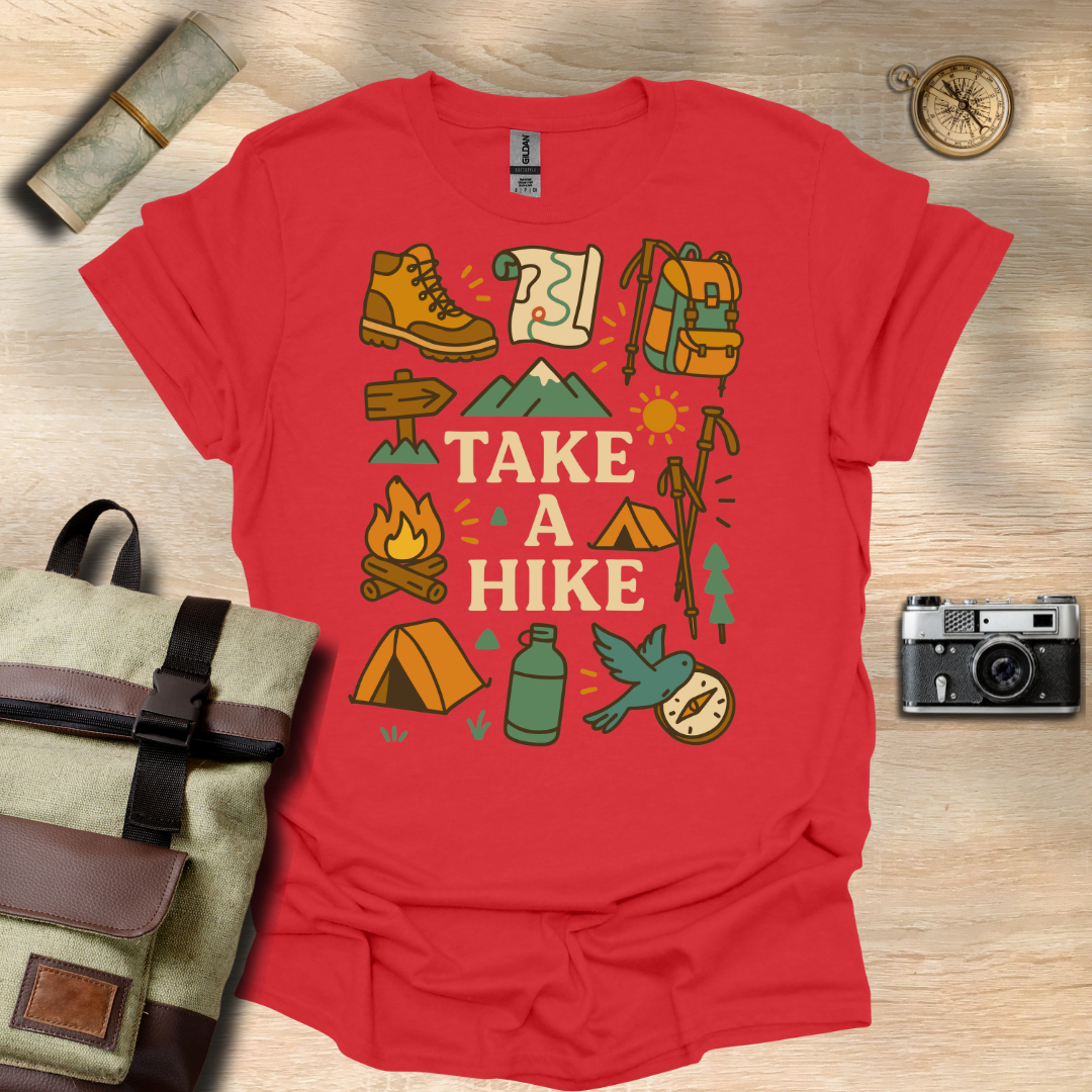 Hiking Essentials – Take a Hike Tee t - shirt