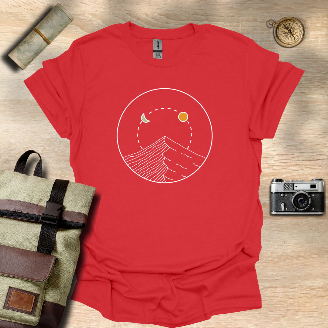 Mountain – Sun & Moon Orbit T- shirt