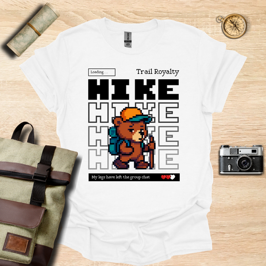 Pixel Bear – Trail Royalty in Progress t - shirt