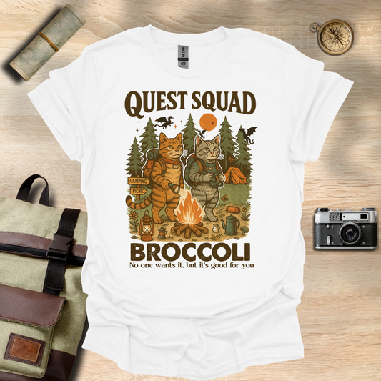 Quest Squad- Broccoli t - shirt