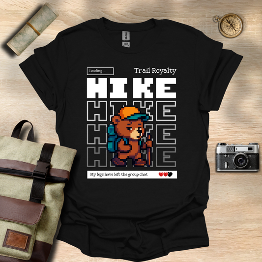 Pixel Bear – Trail Royalty in Progress t - shirt