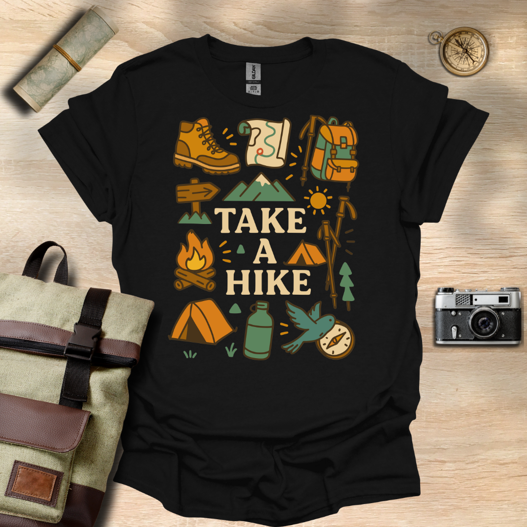 Hiking Essentials – Take a Hike Tee t - shirt