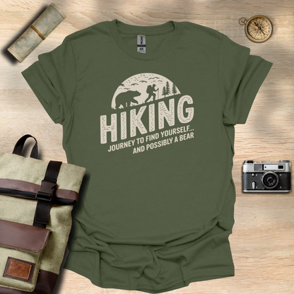 hiking journey to find yourself… and possibly a bear T- shirt