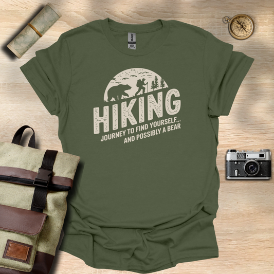 hiking journey to find yourself… and possibly a bear T- shirt