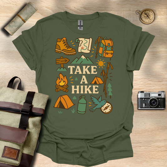 Hiking Essentials – Take a Hike Tee t - shirt