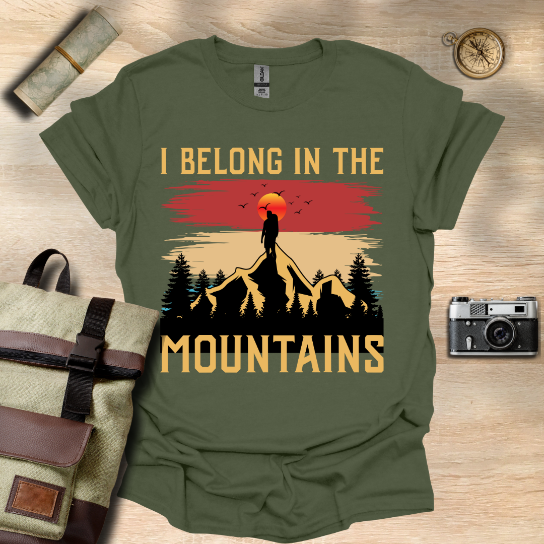 I belong in the moutains T- shirt