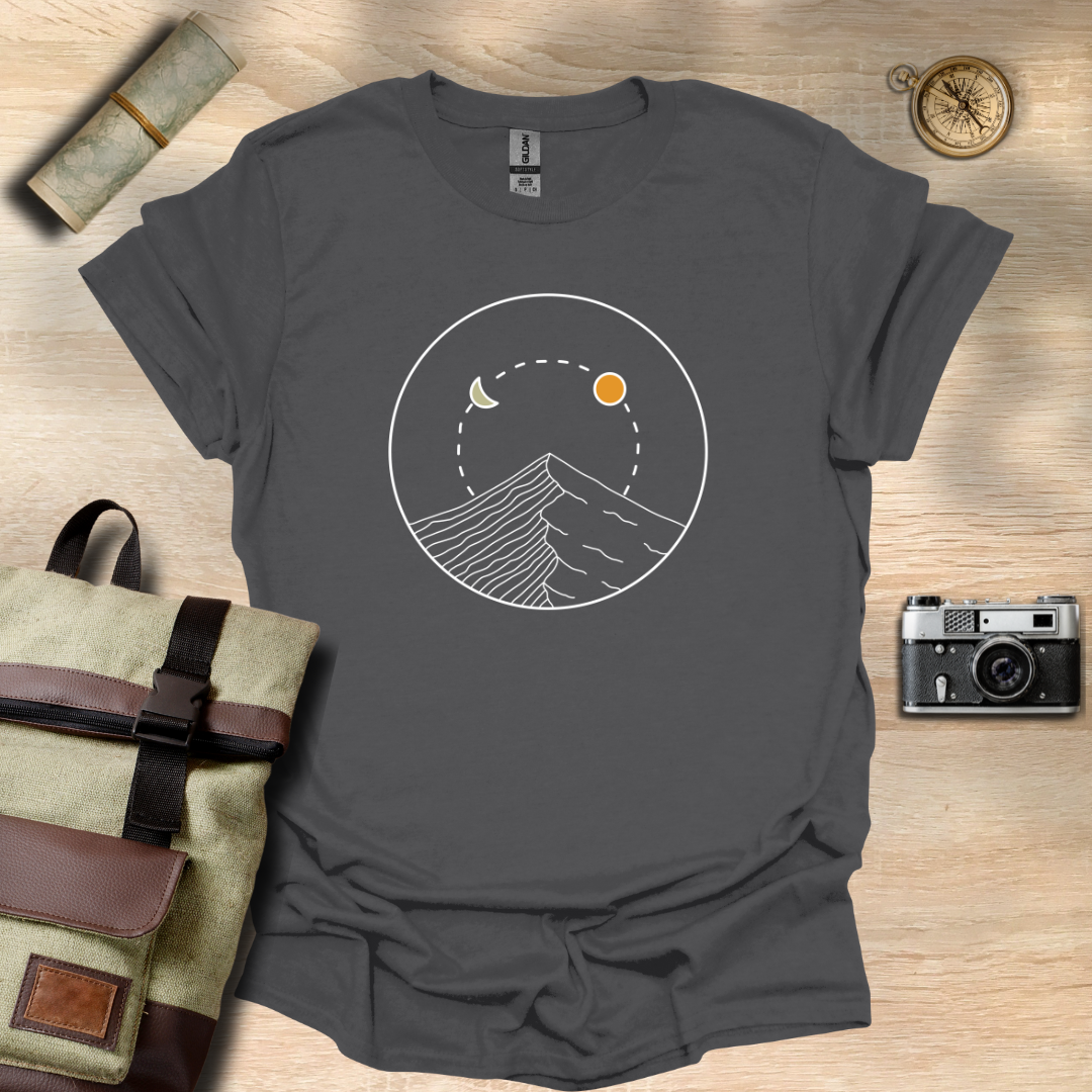 Mountain – Sun & Moon Orbit T- shirt