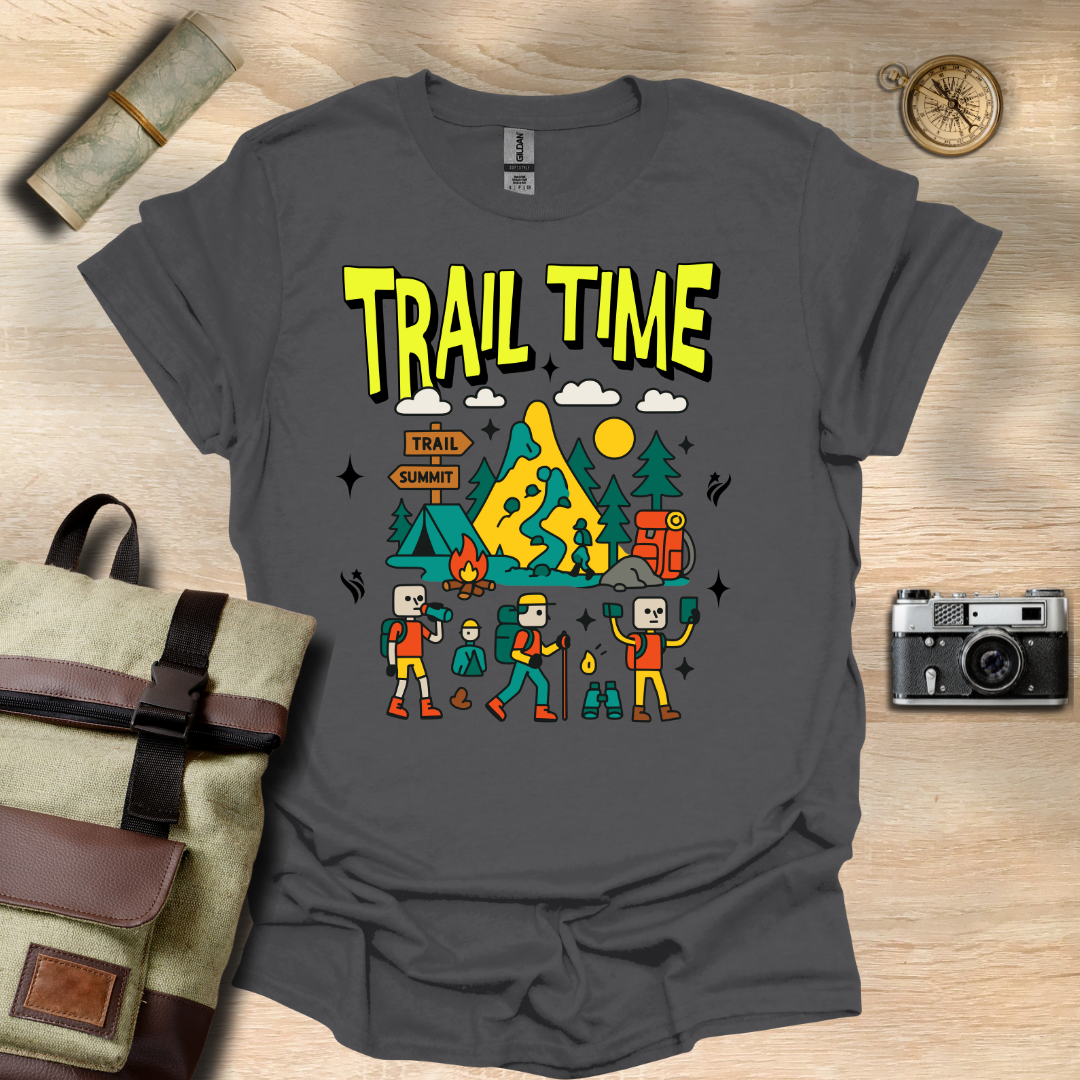 Trail Time t - shirt
