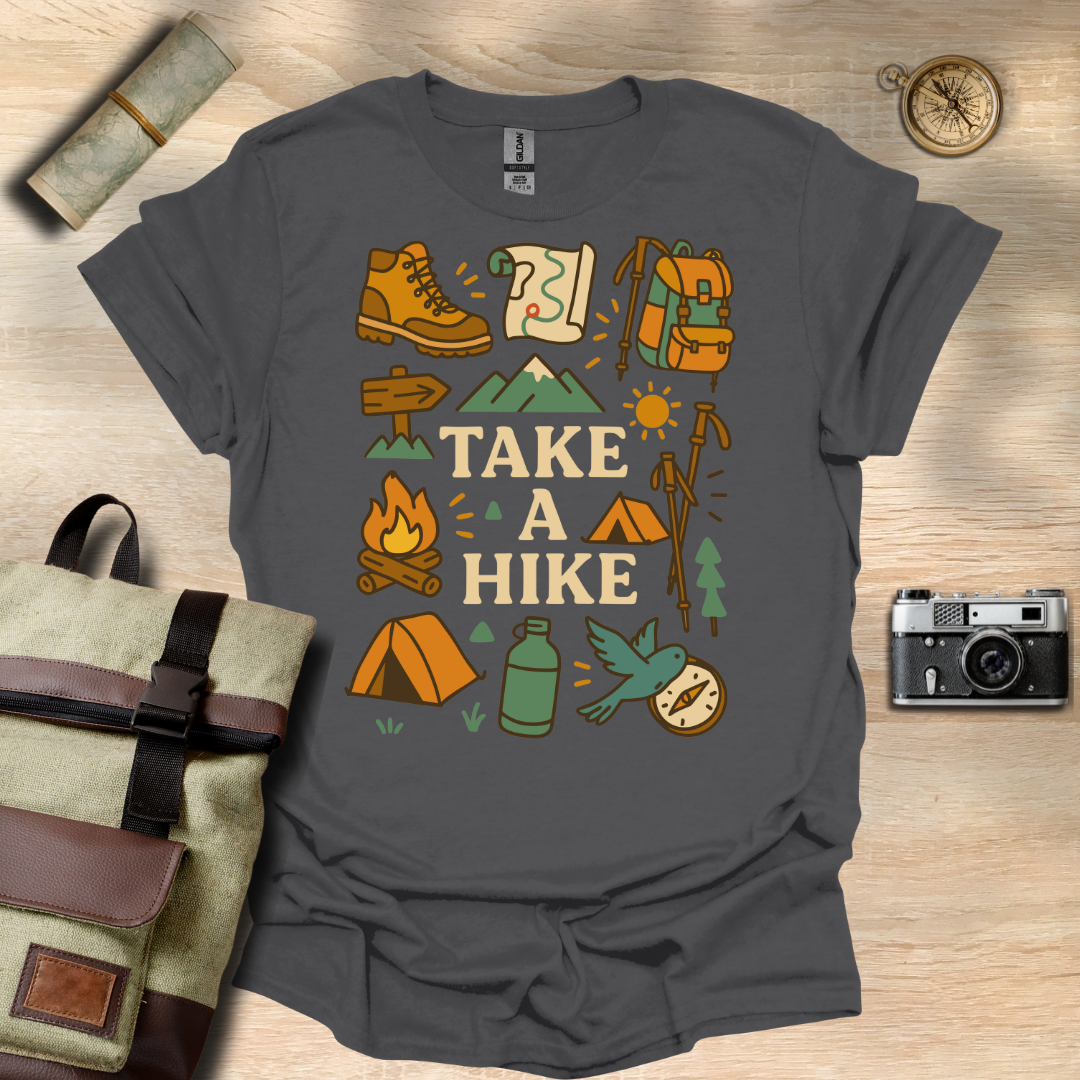 Hiking Essentials – Take a Hike Tee t - shirt