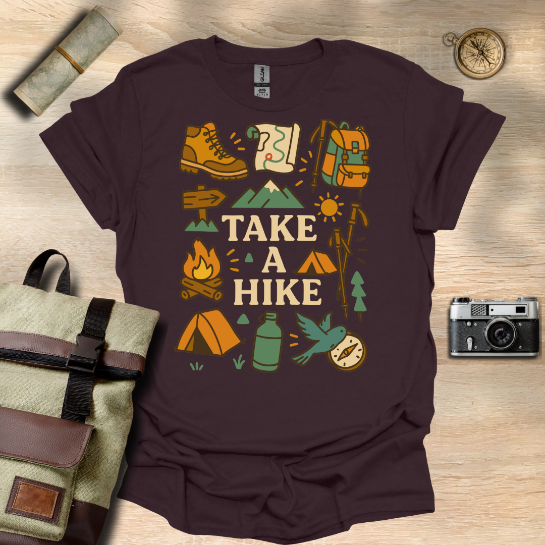 Hiking Essentials – Take a Hike Tee t - shirt