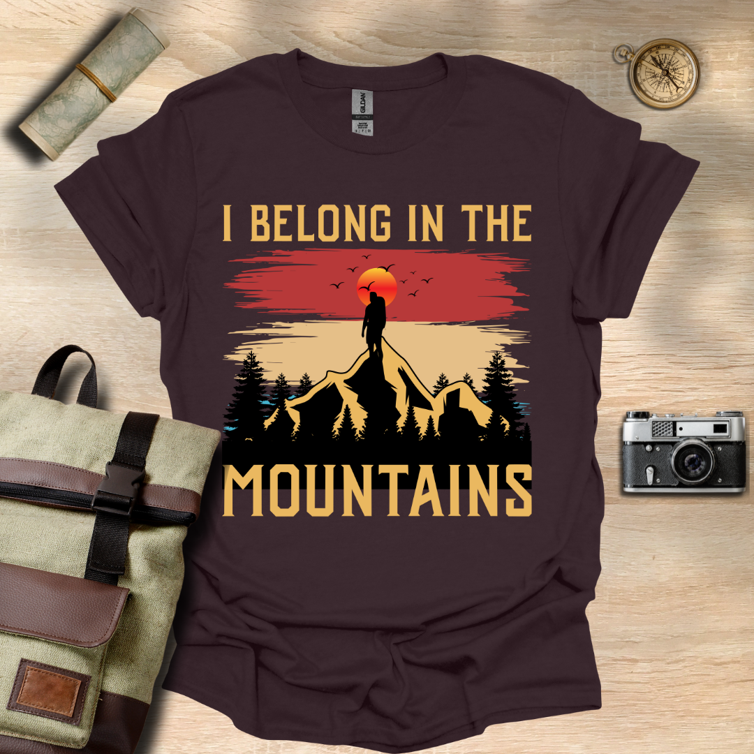 I belong in the moutains T- shirt
