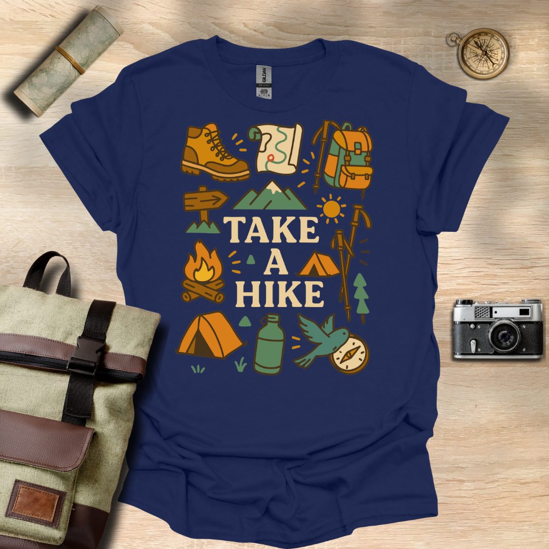 Hiking Essentials – Take a Hike Tee t - shirt