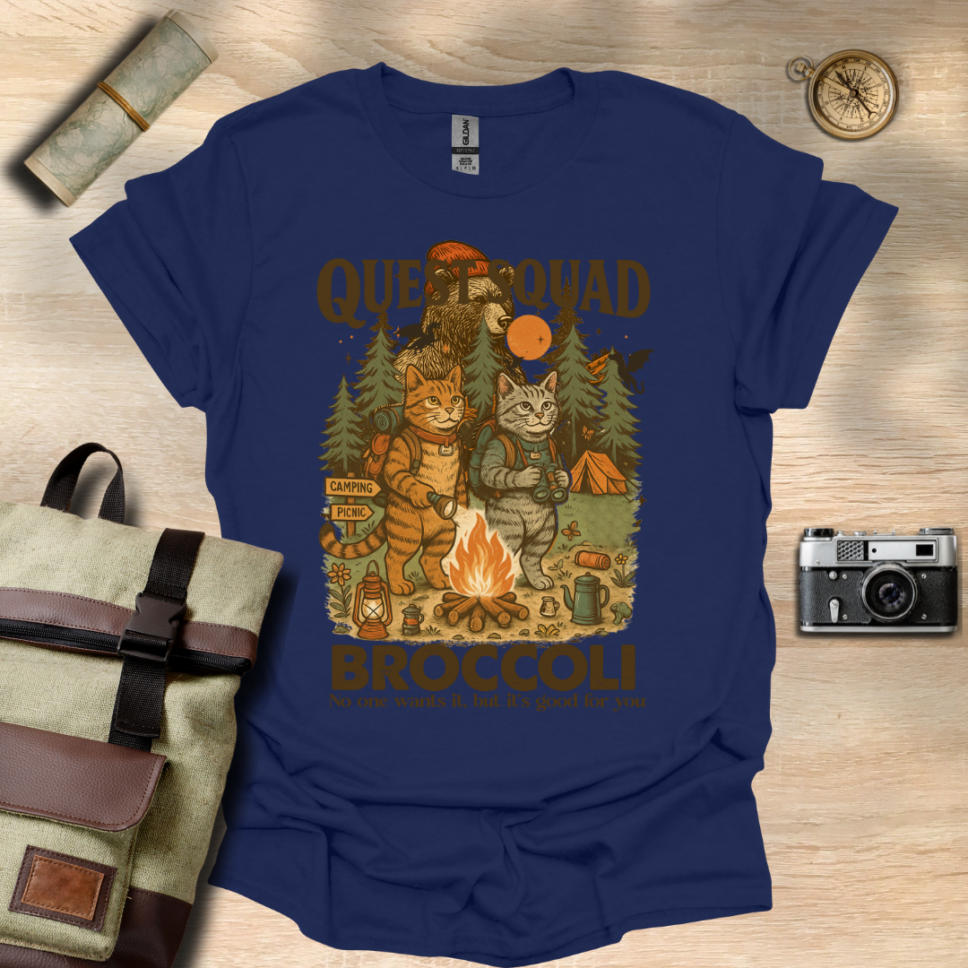 Quest Squad- Broccoli t - shirt