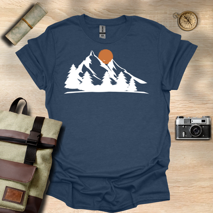 Sunset Silhouette t - shirt