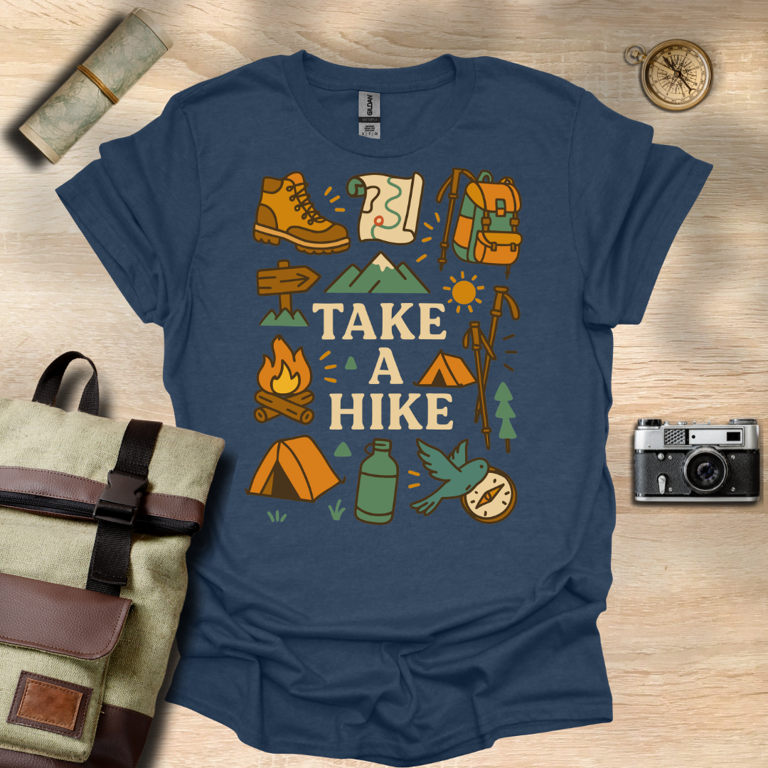 Hiking Essentials – Take a Hike Tee t - shirt