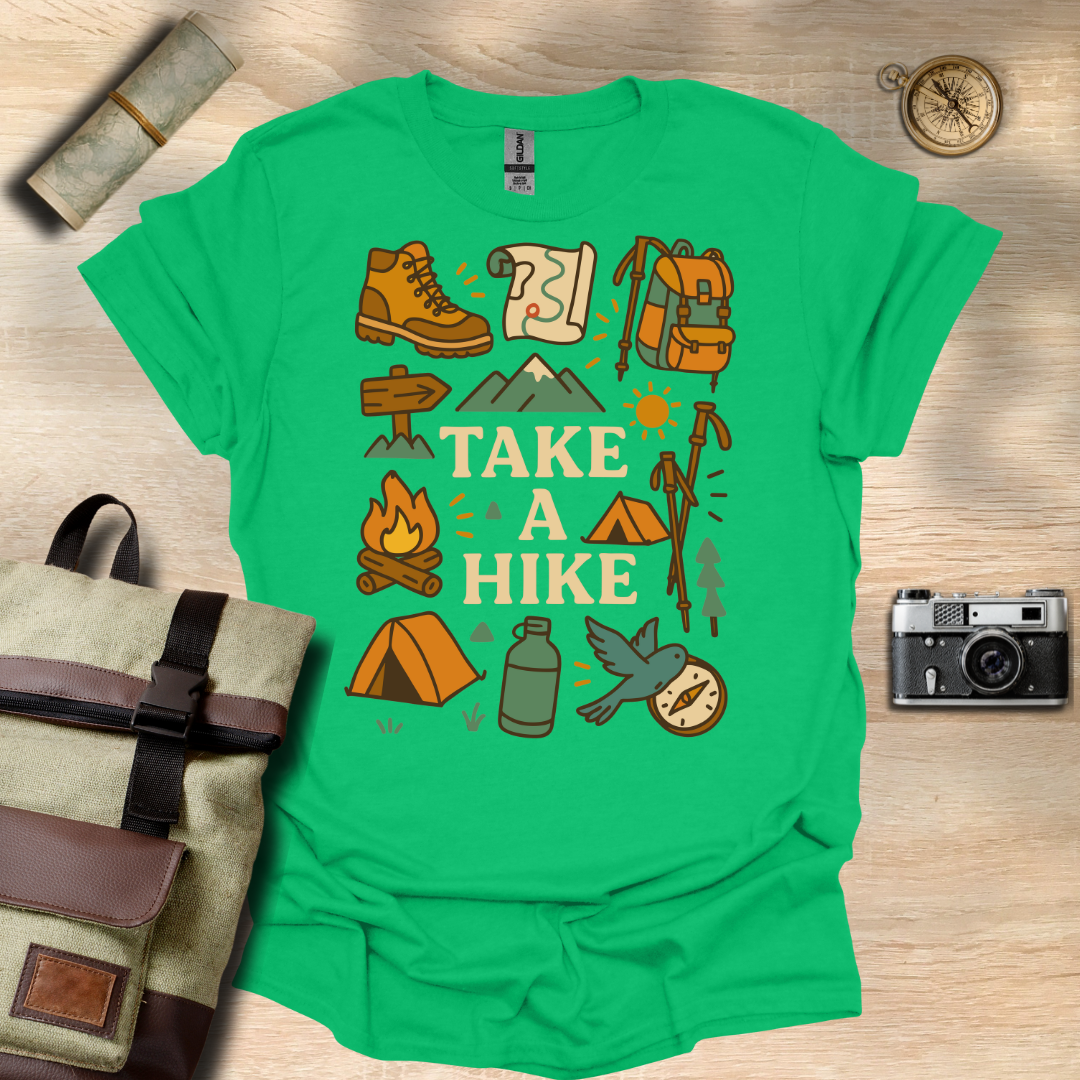 Hiking Essentials – Take a Hike Tee t - shirt